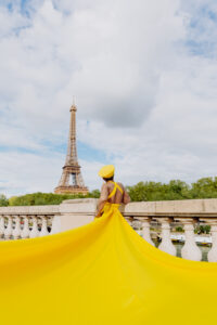 Lemon Yellow Classical Flying Dress (F-41)