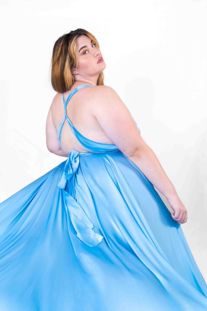 Baby Blue Classical Flying Dress