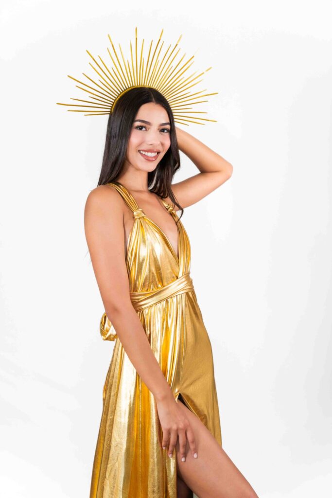 Gold Classical Flying Dress