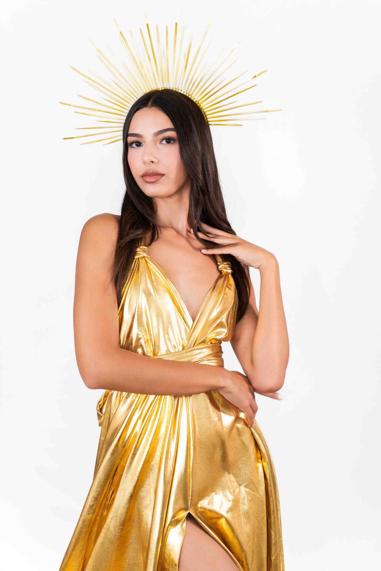 Gold Classical Flying Dress