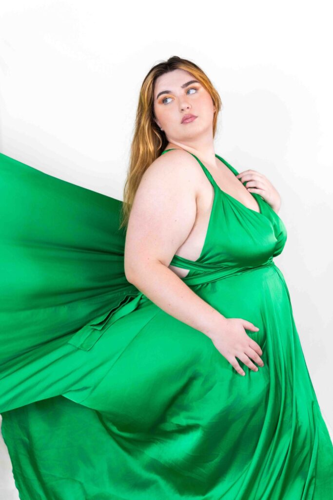 Green Classical Flying Dress