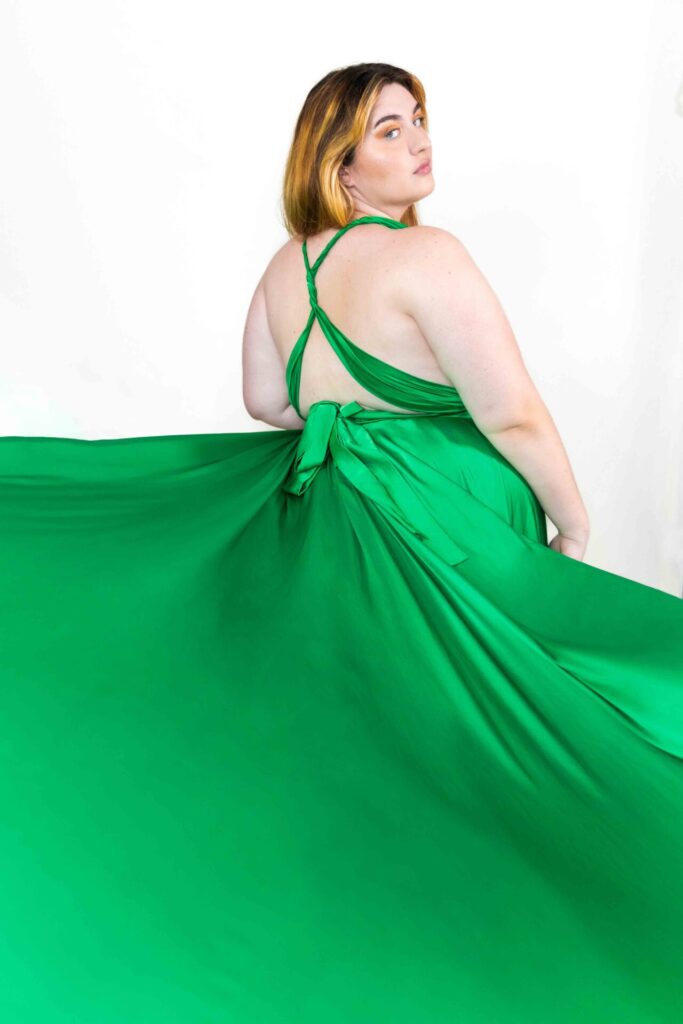 Green Classical Flying Dress