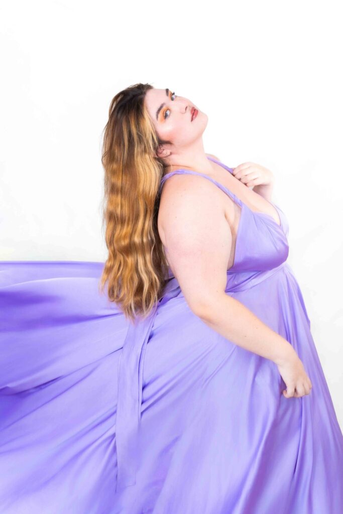 Lavender Classical Flying Dress