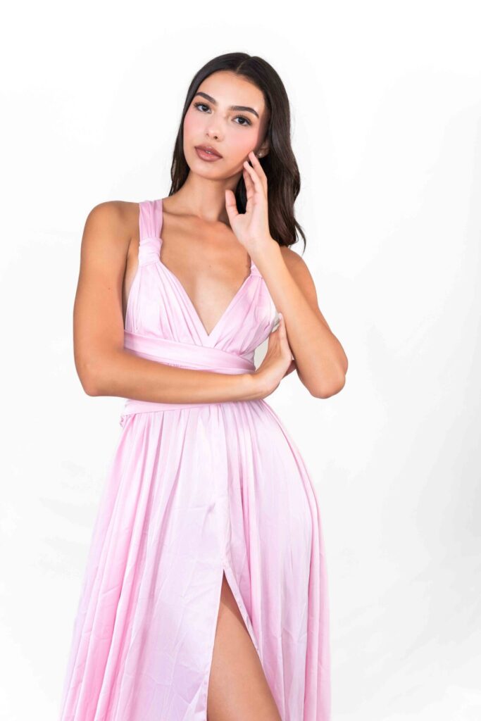 Pale Pink Classical Flying Dress