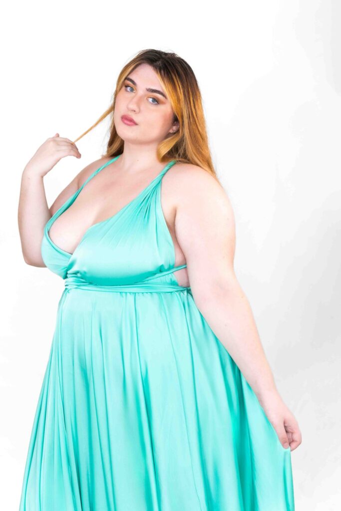 Teal Classical Flying Dress