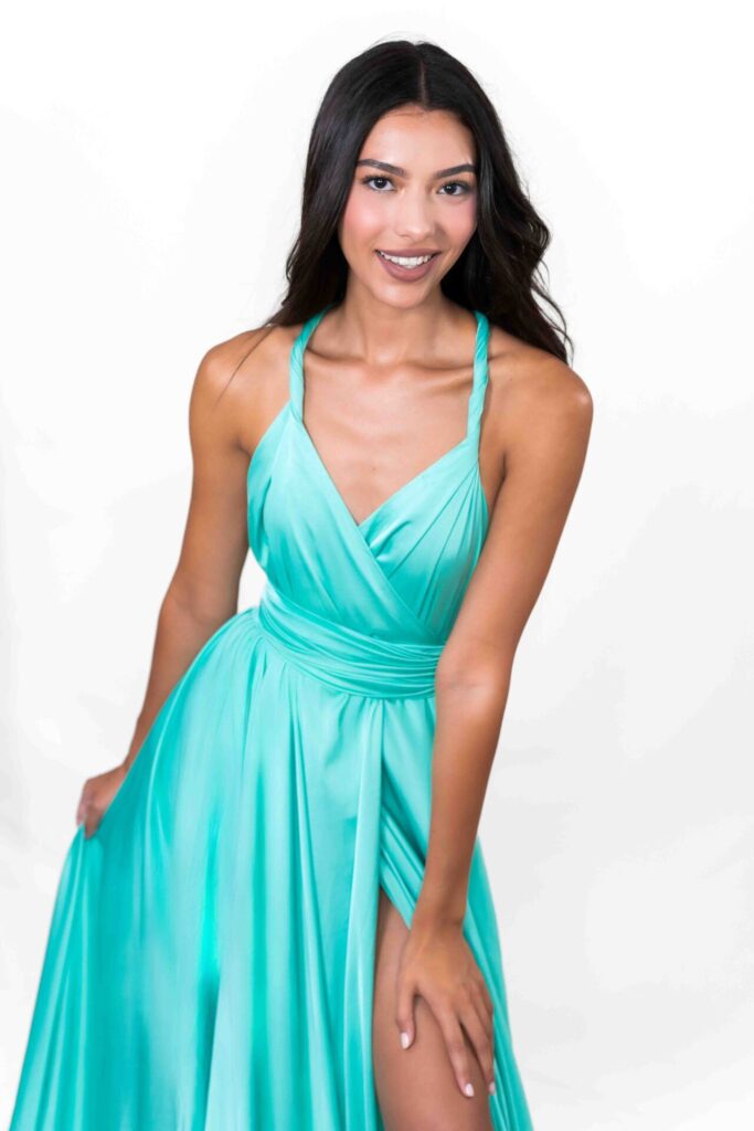 Teal Classical Flying Dress