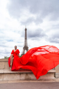 Red Transformer Flying Dress (F-3)