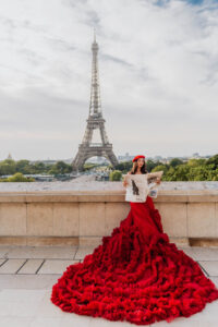 Red Luxury Dress (L-1)