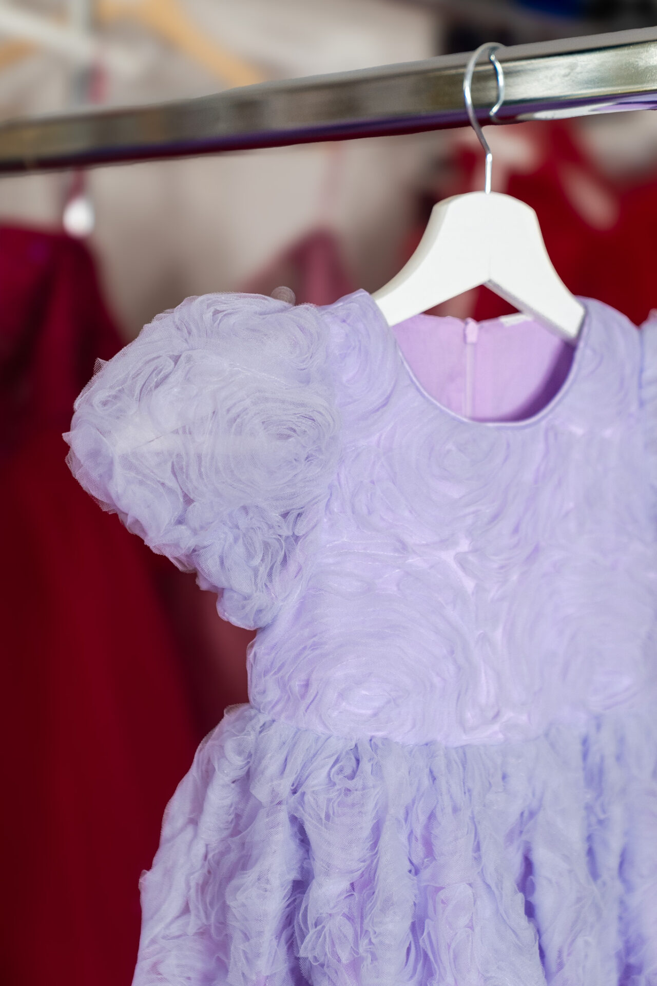 Lavender baby dress